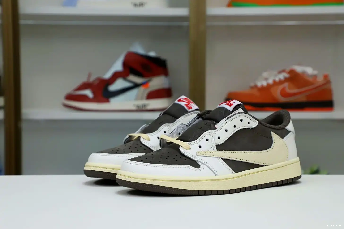 X TRAVIS 1 AIR LOW MOCHA SCOTT Kimikick JORDAN OG REVERSE 0822